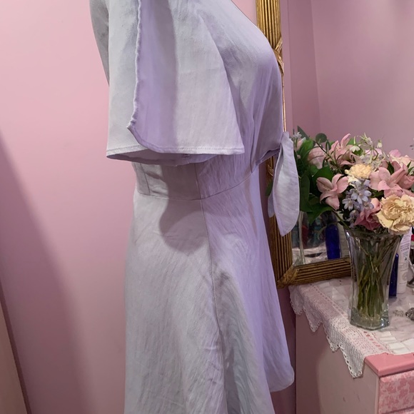 Lulus Sea Day Light Blue Skater Dress XS - Picture 6 of 15